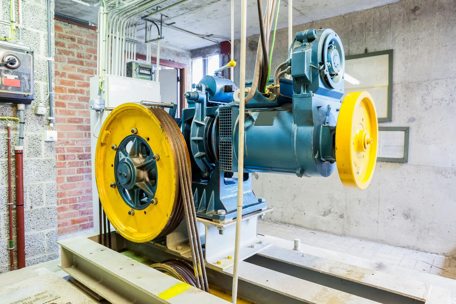 Machinerie d'ascenseur contrôlée — services techniques VERINCO