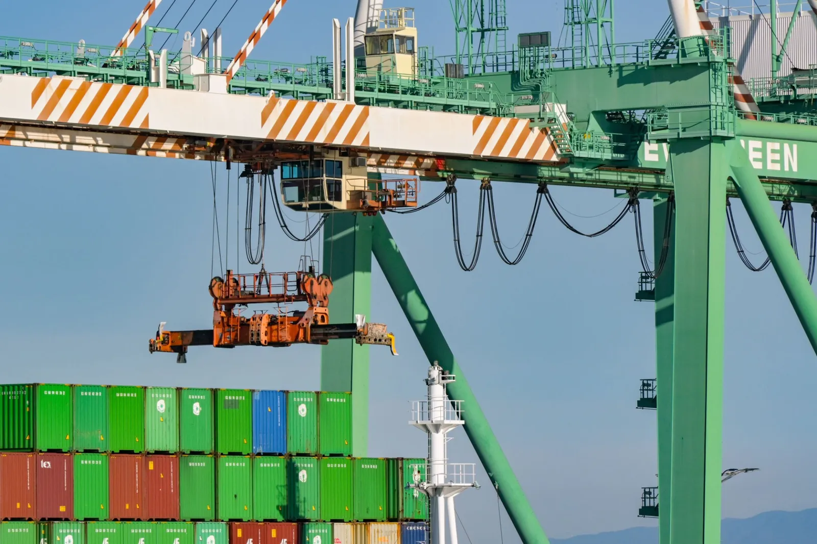 Appareil de levage portuaire — équipement industriel Maroc